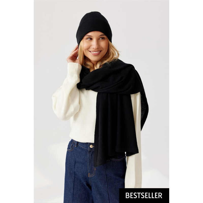Dámsky šál Ander PENELOPE z merino vlny 66677993