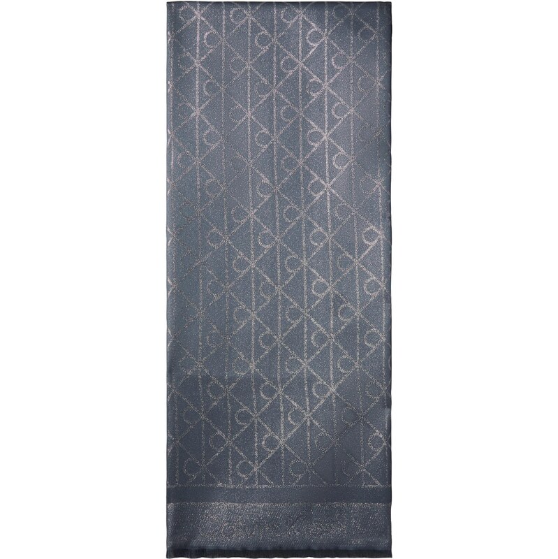 Calvin Klein Šál čadičová / strieborná 66681643