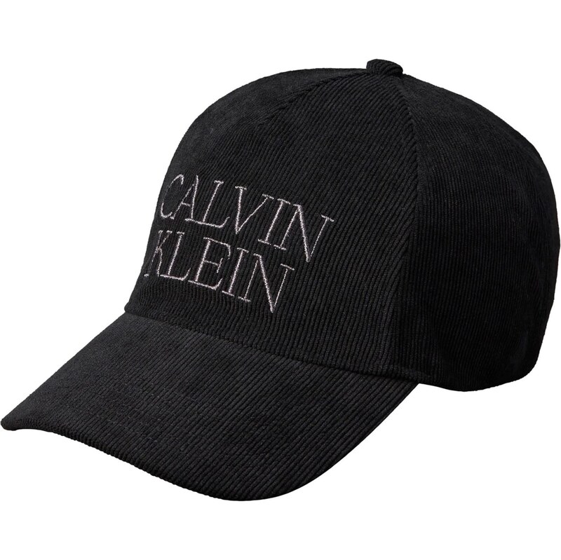 Calvin Klein Čiapka striebornosivá / čierna 66681660