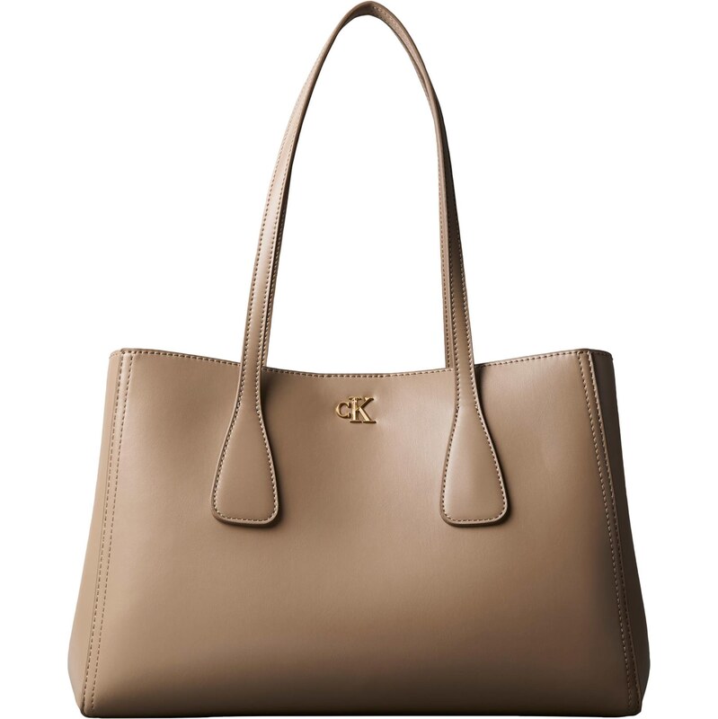 Calvin Klein Kabelka na rameno svetlohnedá 66681663