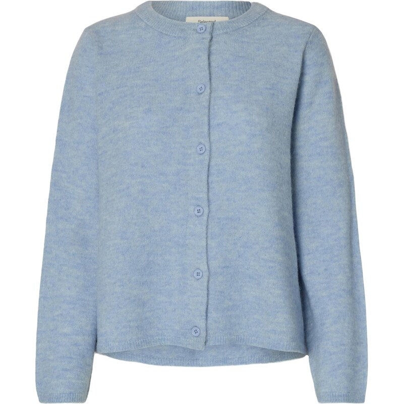 SELECTED Kardigán SLFLULU svetlomodrá 66681689