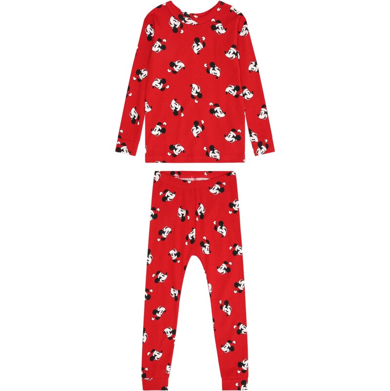 GAP Pyžamo červená / čierna / biela 66681712