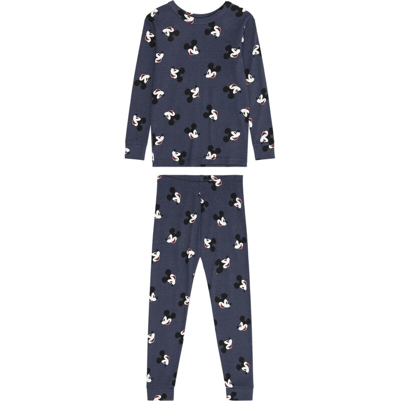 GAP Pyžamo námornícka modrá / červená / čierna / biela 66681714