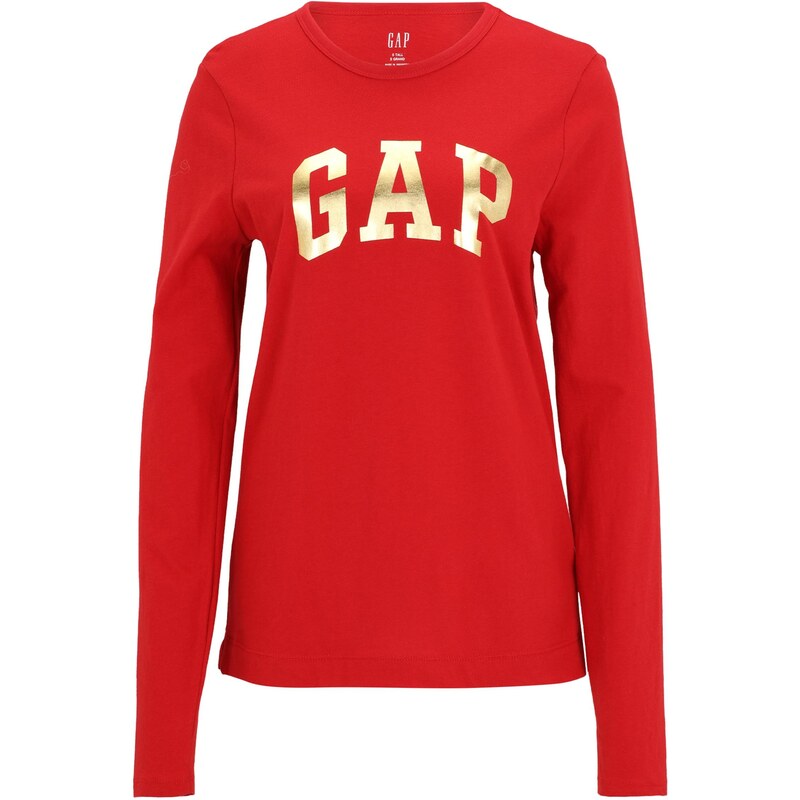 Gap Tall Tričko zlatá / červená 66681716