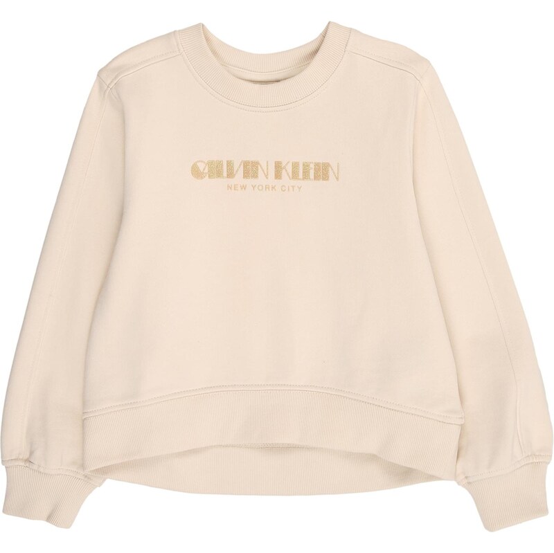 Calvin Klein Jeans Mikina svetlobéžová 66681731