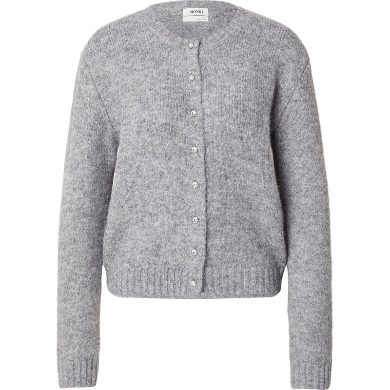 Monki Kardigán sivá melírovaná 66681759