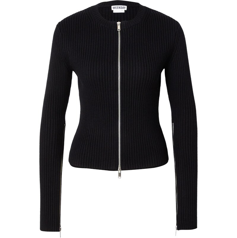 WEEKDAY Kardigán Genie čierna 66681764