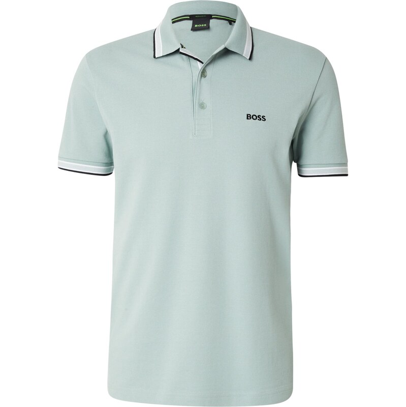 BOSS Tričko Paddy mätová / čierna / biela 66681783