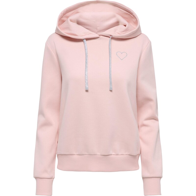 ONLY Mikina ONLNoli ružová / strieborná 66681802