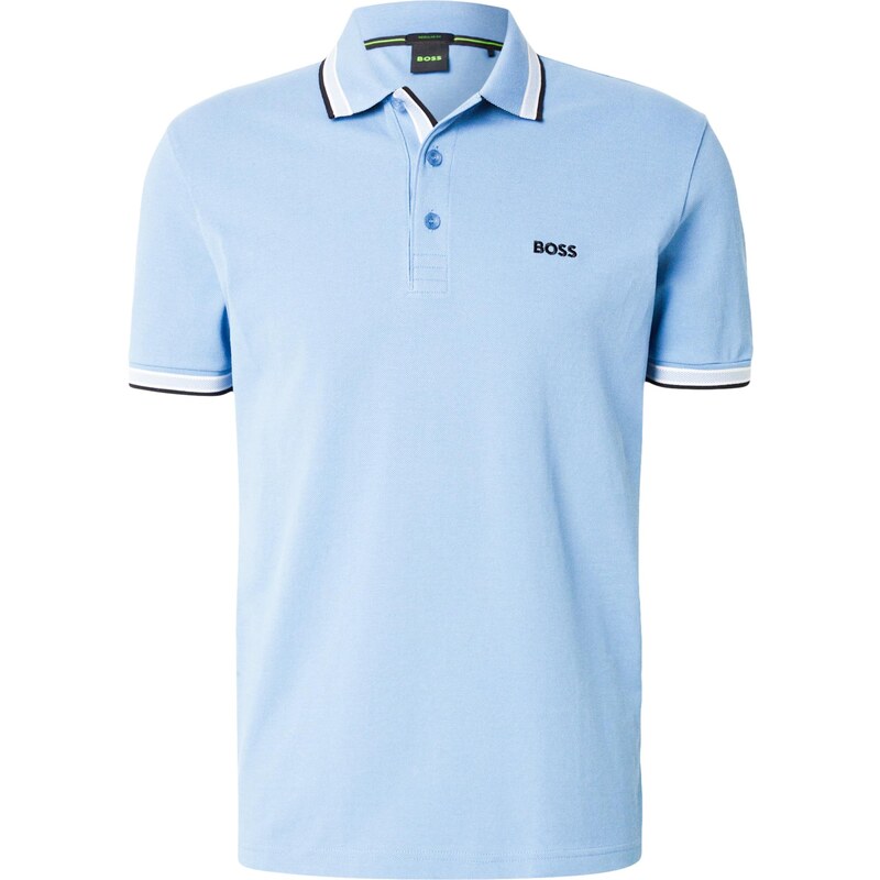 BOSS Tričko Paddy nebesky modrá / čierna / biela 66681823