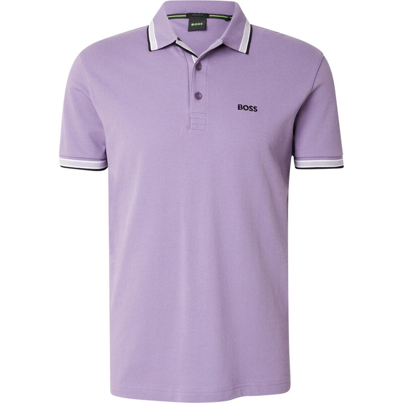 BOSS Tričko Paddy fialová / čierna / biela 66681804