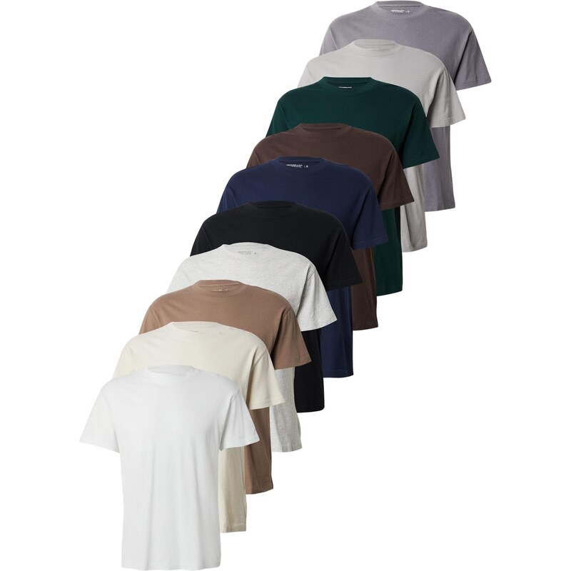 Abercrombie & Fitch Tričko ESSENTIAL nebielená / námornícka modrá / 66681805