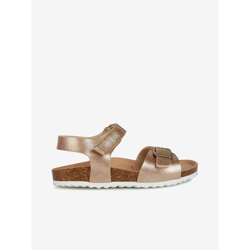 Detské sandále Geox Adriel v zlatej ružovej 66682962