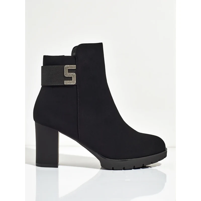 Resti Dámske členkové čižmy na podpätku 66683354