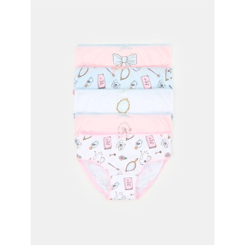 Sinsay - Bavlnené nohavičky 5 balení - viacfarebná 66678652