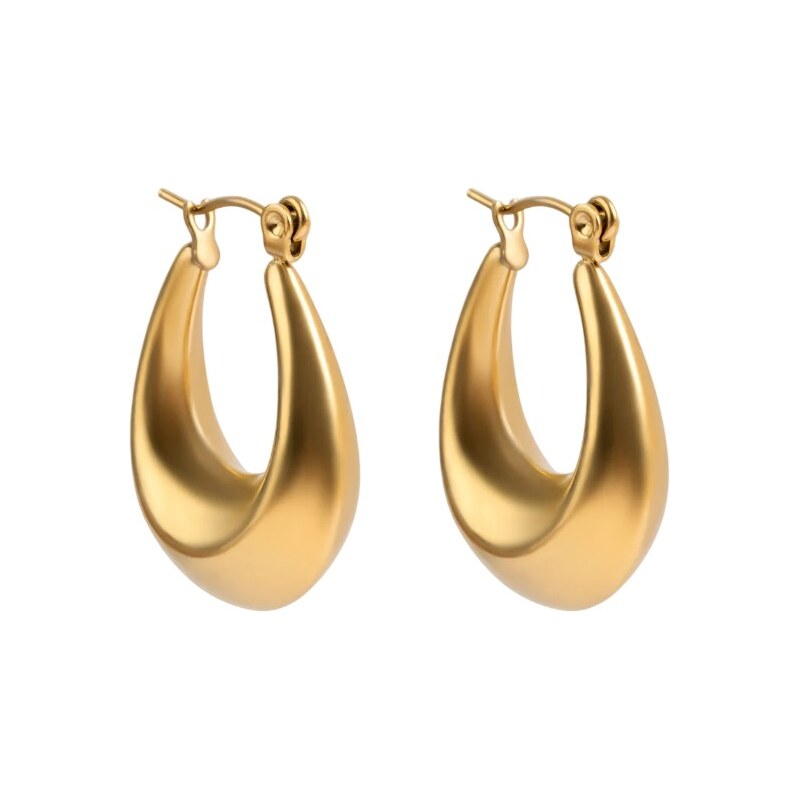 Marc Malone Módne pozlátené náušnice Isla Gold Earrings MCE250265G 66682938