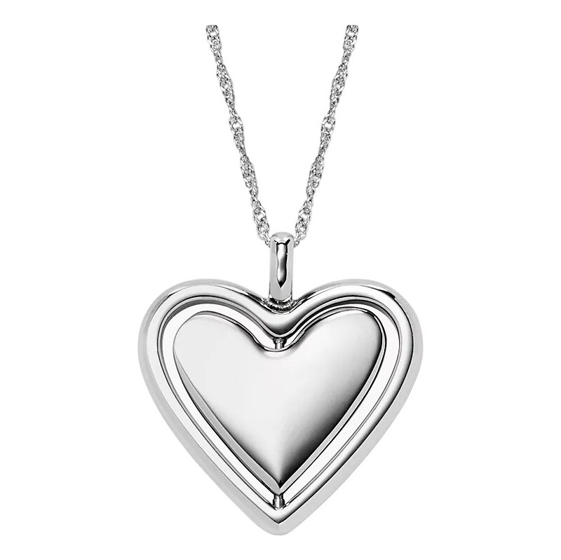 Fossil Romantický náhrdelník so srdiečkom JF04836040 66682923