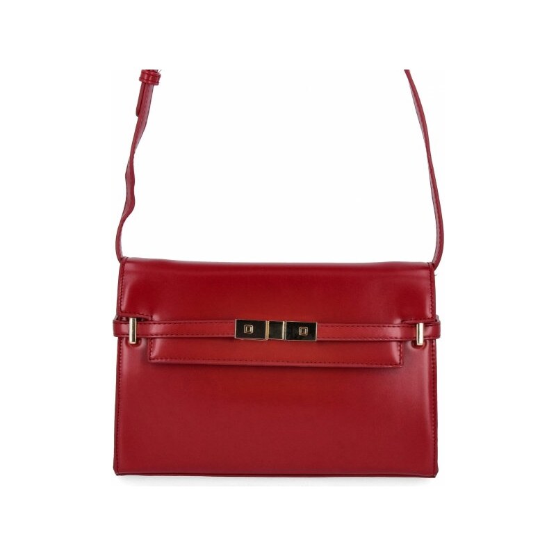 Elegantná dámska kabelka cez rameno od firmy Herisson 17R506 červená 66682831