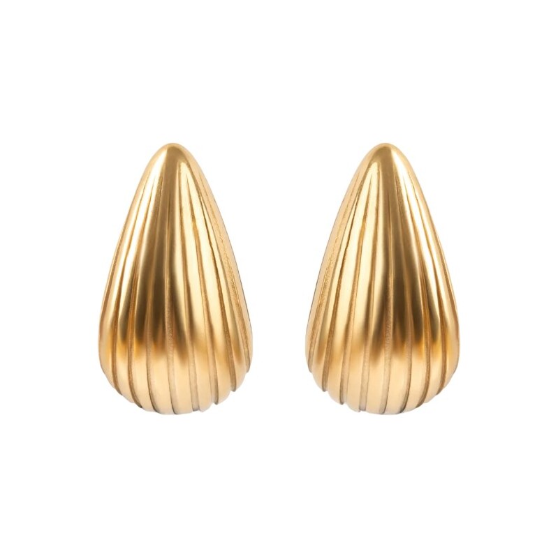 Marc Malone Pozlátené náušnice Amara Gold Earrings MCE250264G 66682918