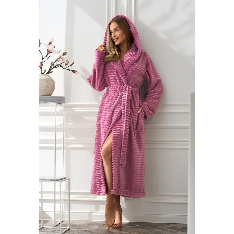 L&L 2599 Robin dlhý S-2XL dámsky župan 66690701