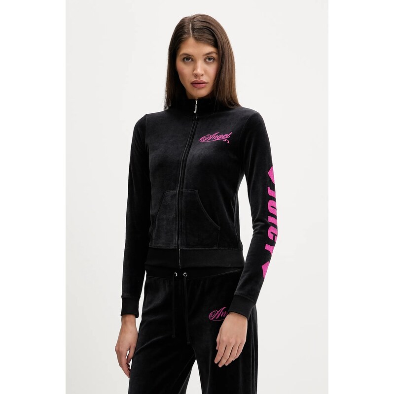 Velúrová mikina Juicy Couture Angel 66691935