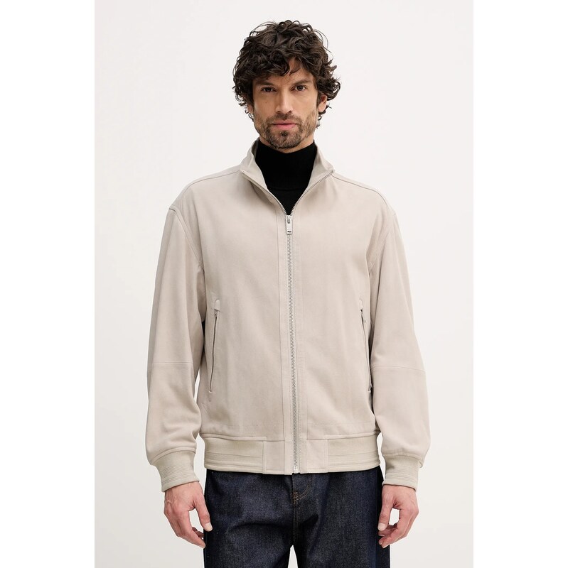 Semišová bunda BOSS Orange Jarip Jarip 66691969