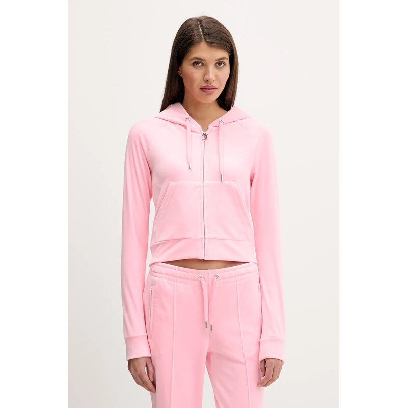 Velúrová mikina Juicy Couture 66691509