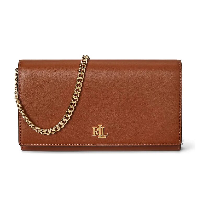 Kožená kabelka Lauren Ralph Lauren 66691540