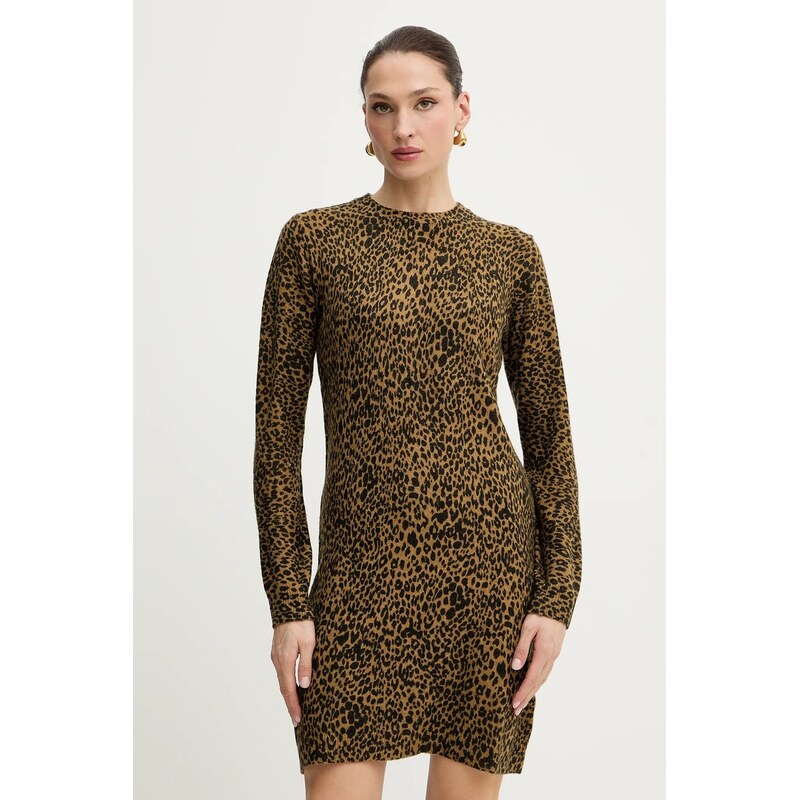 Šaty s prímesou vlny Morgan 66692250