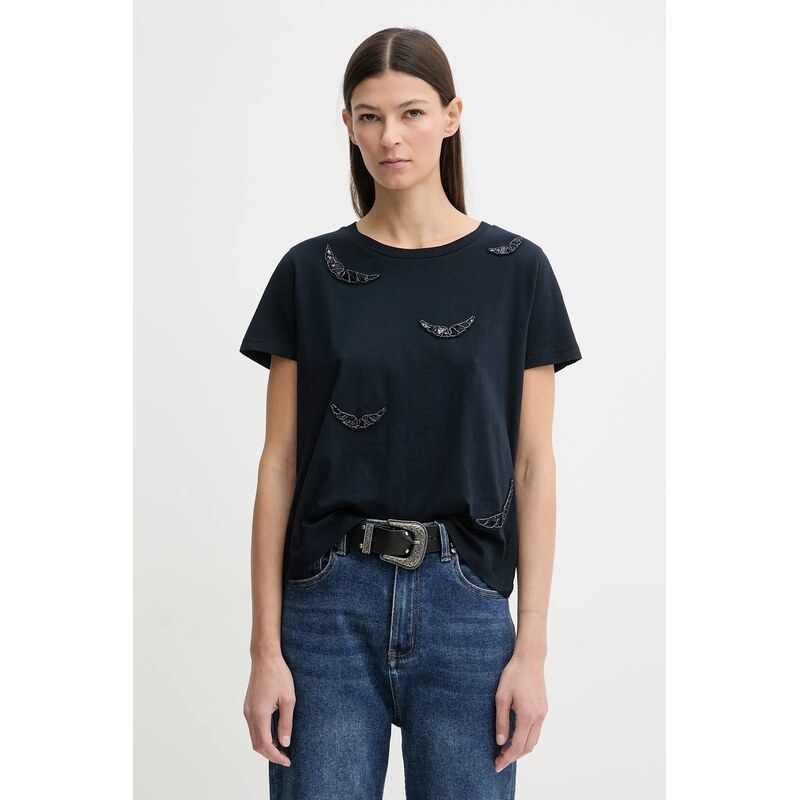 Bavlnené tričko ZADIG&VOLTAIRE 66692094