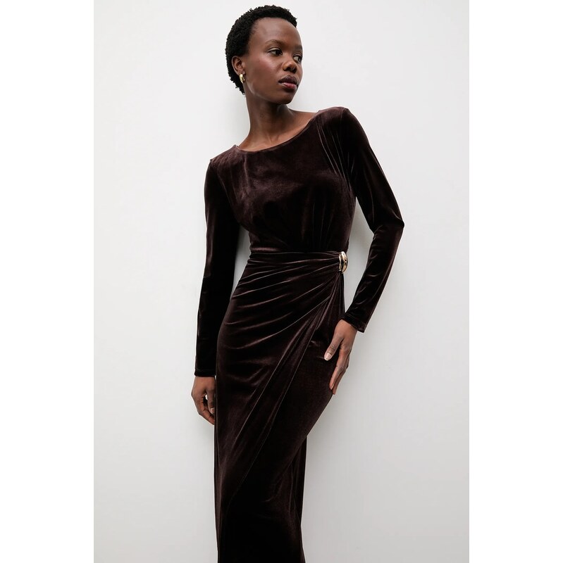 Zamatové šaty Answear.LAB 66692072