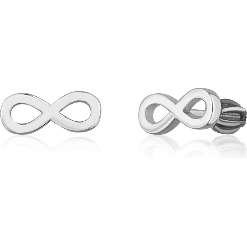 JVD Strieborné náušnice kôstky Nekonečno SVLE1608XH2BISR 66693498