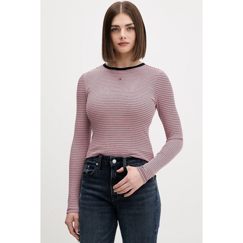 Tričko s dlhým rukávom Tommy Jeans 66691358