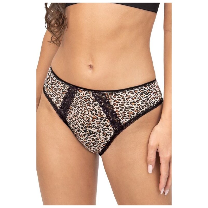 Donna Leopardie nohavičky Omari béžové 66693476