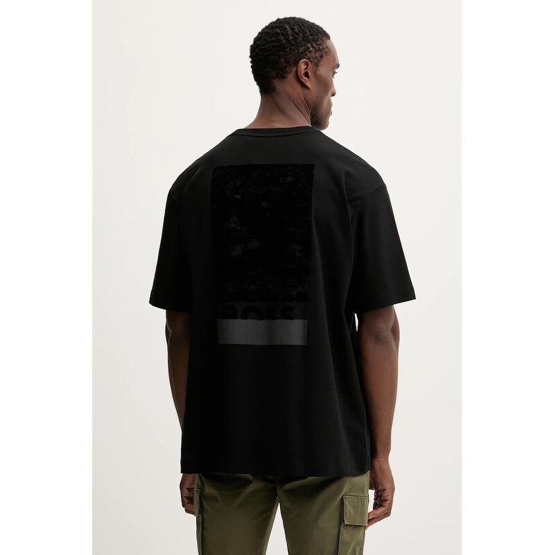 Bavlnené tričko BOSS Orange Te_snow 66188948