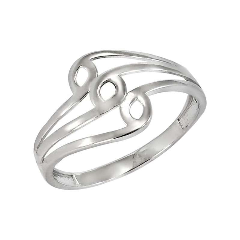 Strieborný prsteň Glare 1139 66692178