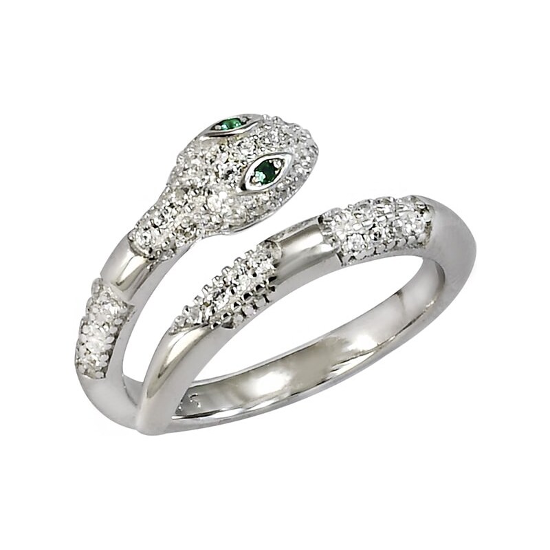 Strieborný prsteň Glare 1140 66692179