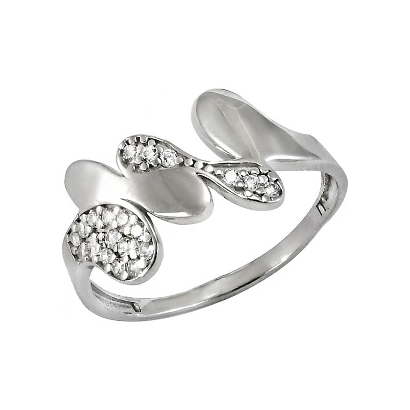 Strieborný prsteň Glare 1143 66692183
