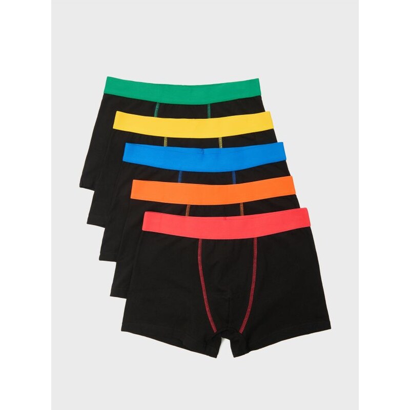 Sinsay - Súprava 5 boxeriek - viacfarebná 66647207