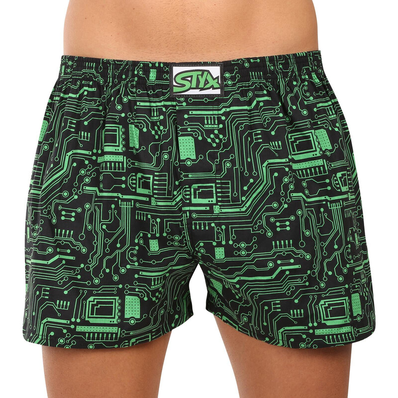 Pánske trenky Styx art klasická guma tišťák (A1953) 66820019