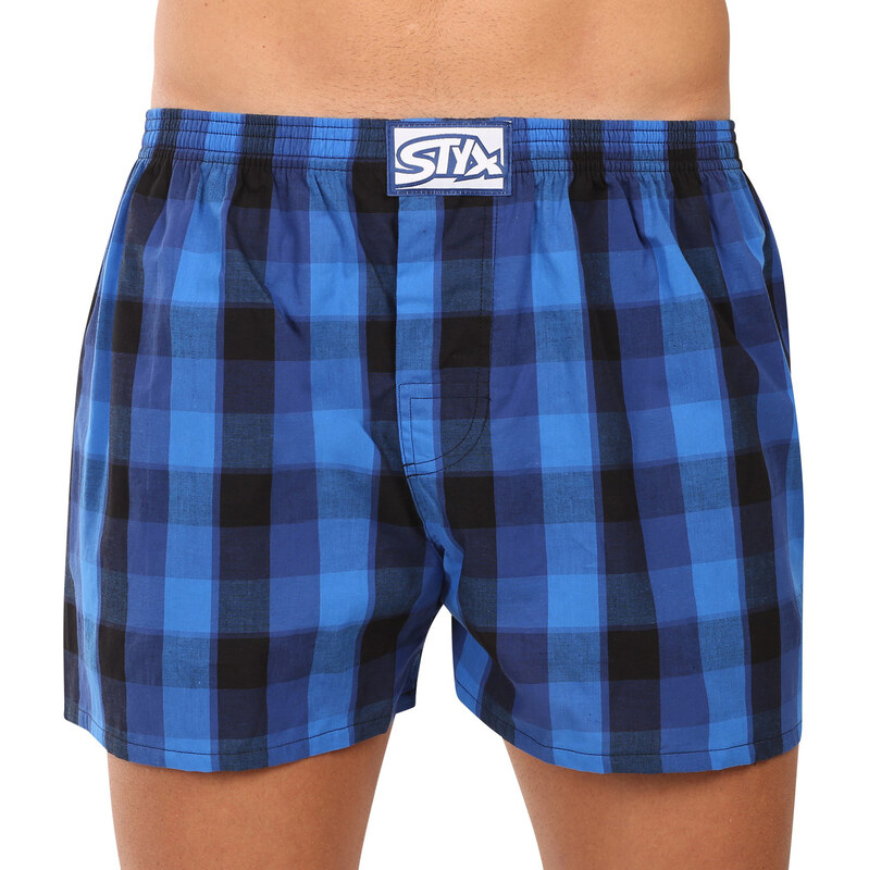 Pánske trenky Styx klasická guma nadrozmer viacfarebné (E0103) 5 66855163