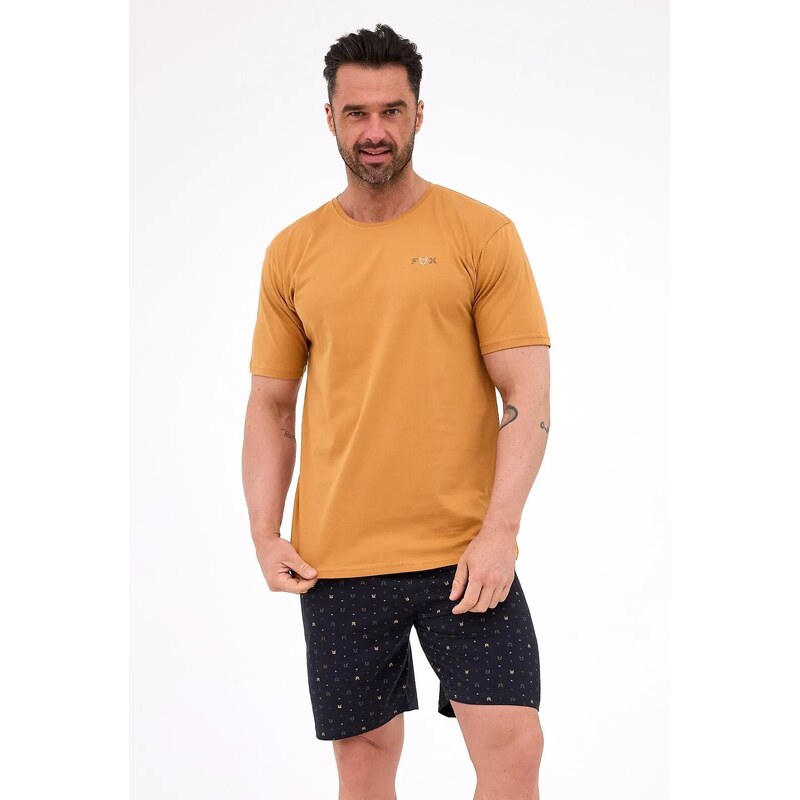 Pánske pyžamo Cornette 326/317 Fox 2 3XL-5XL 66694436