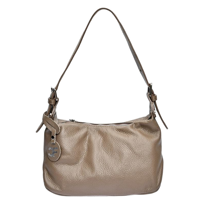 Carla Ferreri Dámska kožená kabelka CF1945 Fango 66694457