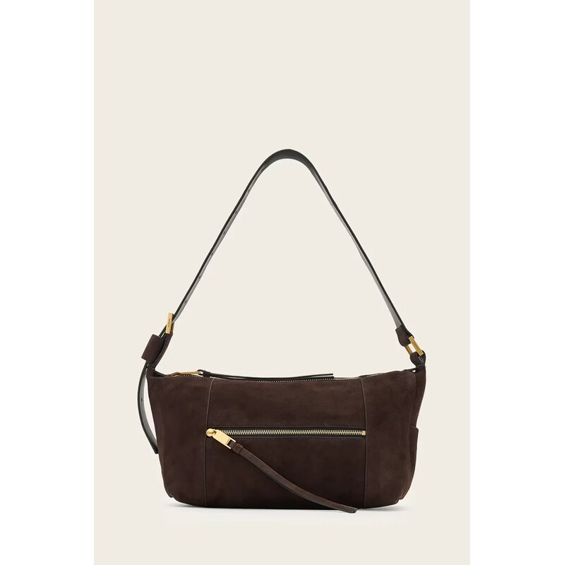 Semišová kabelka AllSaints 66695747
