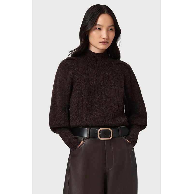 Sveter s prímesou alpaky AllSaints 66695750