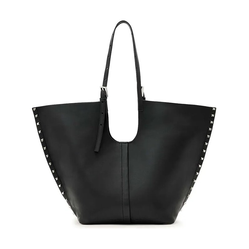 Kožená kabelka AllSaints 66695760