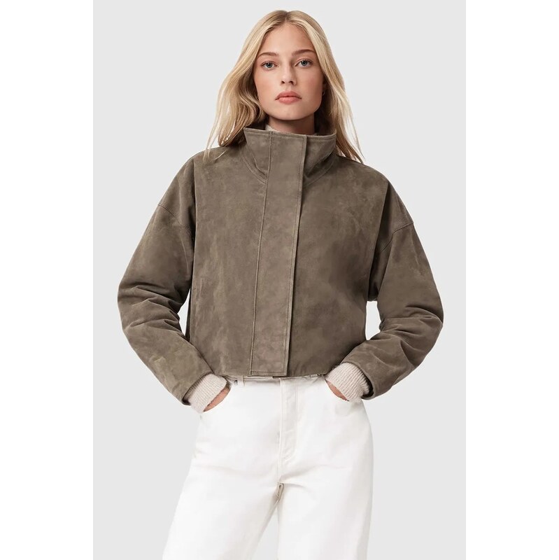 Semišová bunda AllSaints 66695758