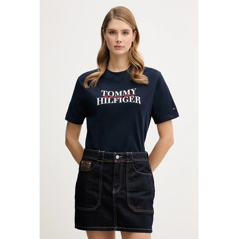 Bavlnené tričko Tommy Hilfiger 66702701