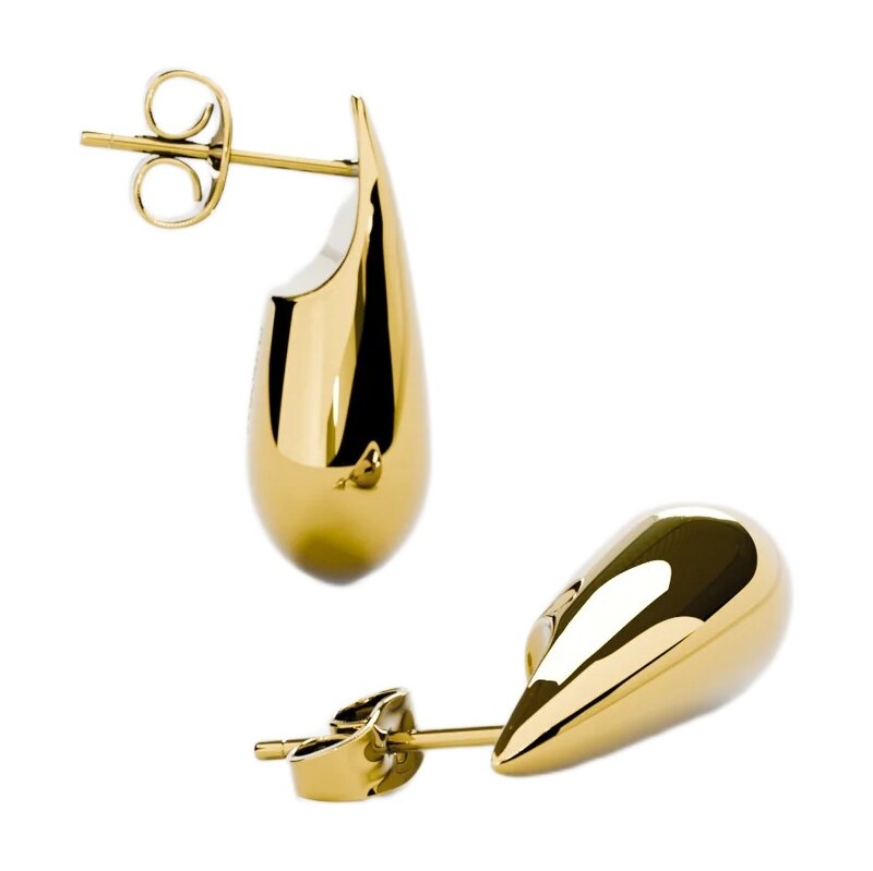 Furiosa Pozlátené náušnice Teardrop Little Drip SE-LITTLEDRIP-G 66696644