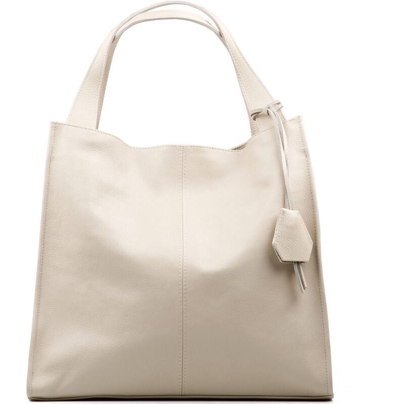 Blaire Kožená shopper kabelka Jane béžová 66697034